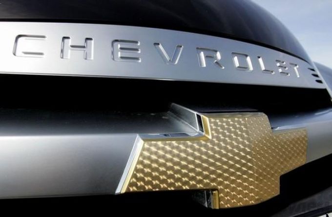 Решетка радиатора автомобиля Chevrolet